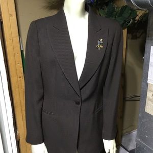 Giorgio Armani LE Collezioni Brown Pant Suit
